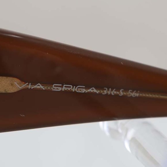 Via Spiga Sunglasses Italy VTG Brown main image 7